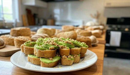 Low Carb with no added sugar Bread Mix for 4 Coconut and Almond Loaves. Only 1 net carb per slice. Can make 4x1lb tin loaves or 2x2lb tin loaf or 14Buns or 8Balm Cakes or 4Pizza Bases
