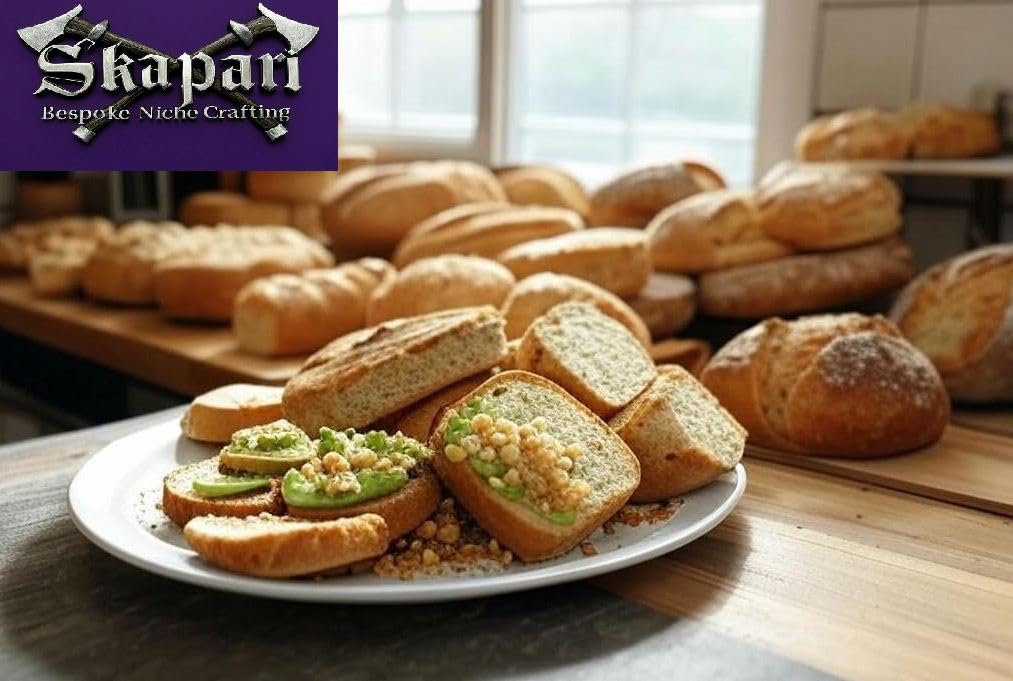 Mix for Low Carb with no added sugar White Bakery 375g Loaf, Coconut, Almond and wheat with 1g Net Carbs Per Slice. 8g protein per 2 slices.